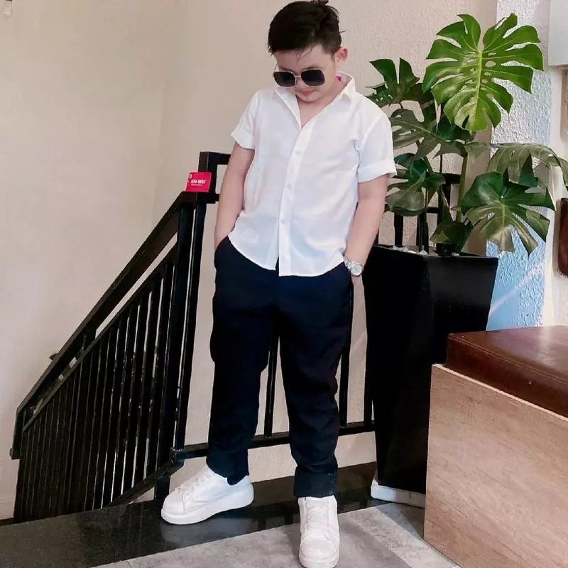 Bộ Quần Dài Áo Tay Ngắn Cho Bé Trai - Image 7